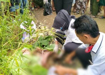 Polsek Cibinong dan Sat Reskrim Lakukan Penyelidikan Penemuan Dugaan Kerangka Manusia