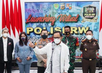 Tekan Lonjakan Covid-19, Polresta Bogor Kota Launching Polisi RW