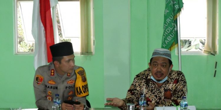 Kapolres Bogor Jalin Silaturahim Dengan Tokoh PCNU