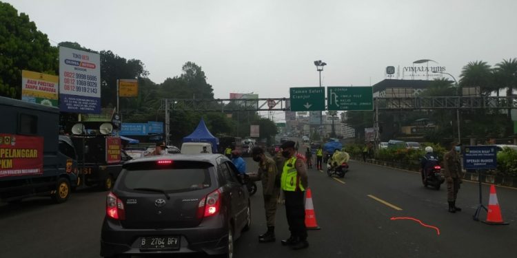 Satgas  Covid 19 Kabupaten Bogor Terus Lakukan Penertiban Prokes