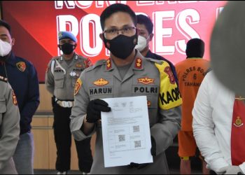 Polres Bogor Tangkap Pelaku Penyalahgunaan Dana BANSOS