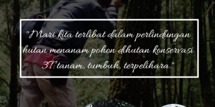 Gerakan Penanaman Pohon Selamatkan Kehidupan Dapat Respon Positif Dari Bupati Bogor.
