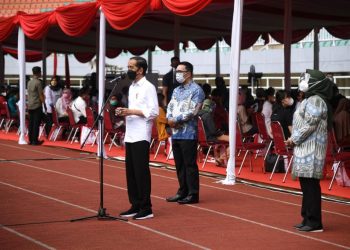Presiden Jokowi Minta Pemkab Bogor Percepatan Vaksinasi Demi Tercapainya Herd Immunity