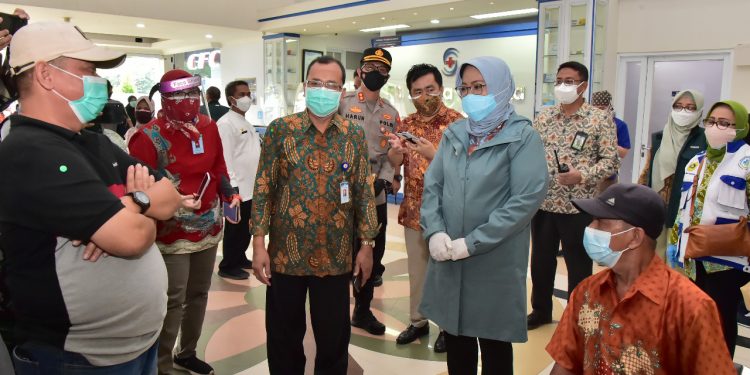 Bupati Lakukan Monitoring Pastikan Ketersediaan Tempat Tidur Pasien Covid