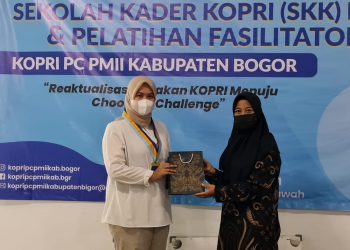 KOPRI PC PMII KABUPATEN BOGOR MENINGKATKAN KUALITAS KADER KOPRI DENGAN MENGGELAR SKK KE-II DAN PELATIHAN FASILITATOR