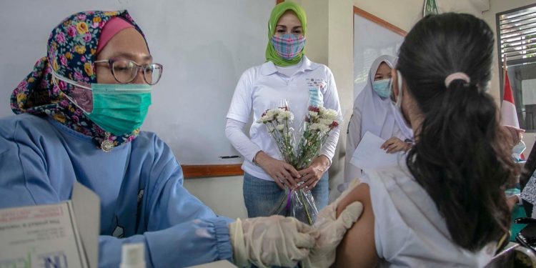 Vaksinasi Covid-19 Di Kota Bogor Capai 55,25 Persen