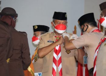 Bupati Menyambut HUT Pramuka Ke-60 Menjadi Momentum