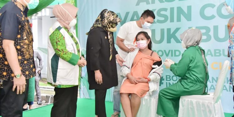 RSUD Ciawi Pencanangan Vaksinasi Covid-19 Bagi Ibu Hamil