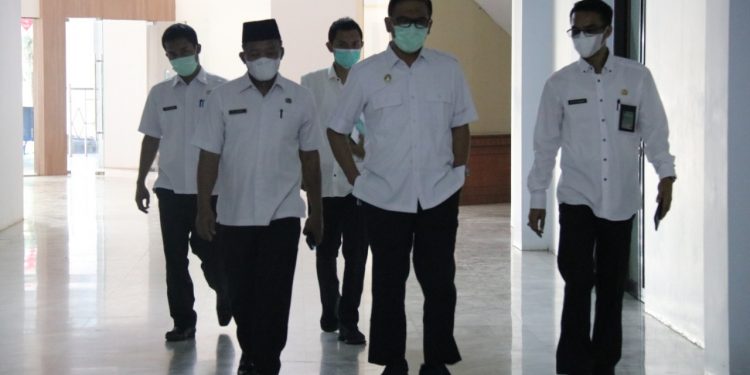 Wabup Bogor Hadiri Pertemuan Virtual Dengan BNPB