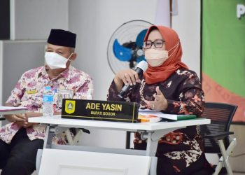 Penanganan Covid-19 Di Kabupaten Bogor, Bupati Sampaikan Pada KPK