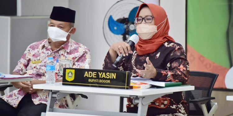 Penanganan Covid-19 Di Kabupaten Bogor, Bupati Sampaikan Pada KPK