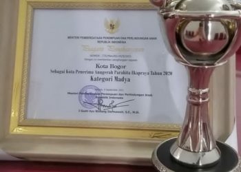 Pemkot Bogor Kembali Raih Penghargaan APE 2020 Kategori Madya