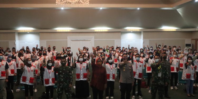 Bupati Sambut 100 Nakes Dari TNI AD Bertugas Melaksanakan Vaksinasi di Wilayah 4 Kecamatan