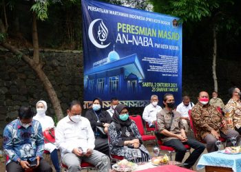 Sekda Syarifah Resmikan Masjid An-Naba PWI Kota Bogor