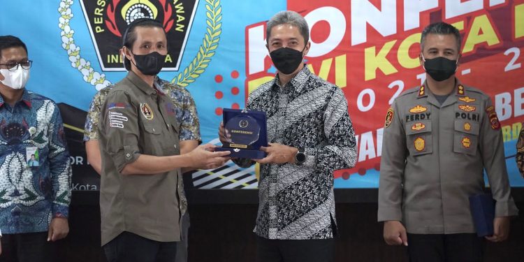 Dedie Buka Konferensi PWI, Pemkot Canangkan Nama Jalan Tokoh Pers
