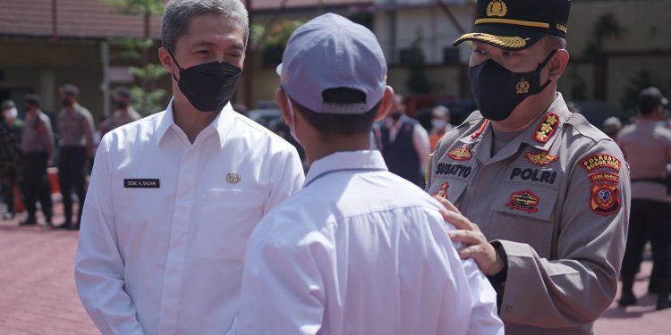 Apel Pelajar Sadar Prokes, Puluhan Ketua Osis di Kota Bogor Berkumpul