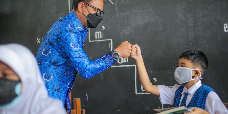 Antusias Siswa SD Saat Ujicoba PTM di Kota Bogor, Bima Arya Ingatkan Hal Ini