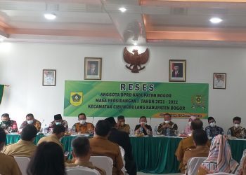 Reses Anggota DPRD Kabupaten Bogor, Dapil IV  Para Kades Tanyakan Surat Sekda