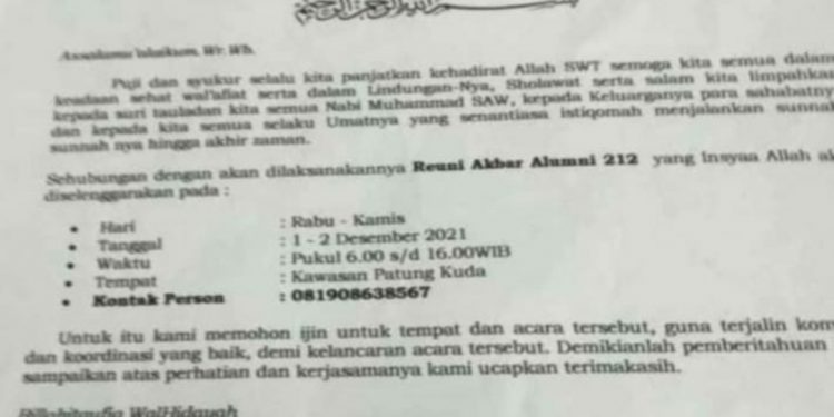 Peserta Reuni Alumni 212 Dari Berbagai Daerah Siap Datang