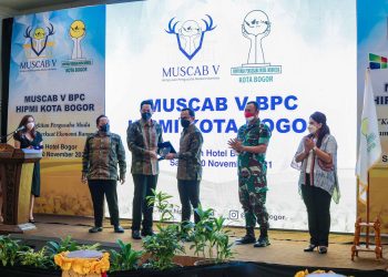 Muscab ke-V HIPMI Kota Bogor, Bima Arya Ajak Antisipasi Peluang