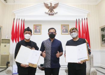 BJB Kota Bogor Serahkan CSR Rp 106 Juta Lebih Untuk Sentra Kuliner Malabar