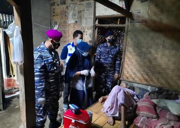 Medan Berat di Pelosok Desa Dilalui Untuk Percepatan Vaksinasi Kabupaten Bogor