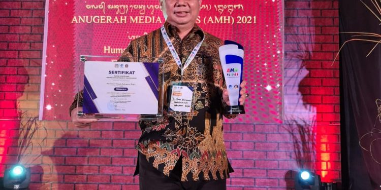 Hadiri AMH 2021, Pemkab Bogor Terima Penghargaan Terbaik III Tingkat Nasional