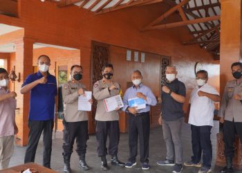 Pertemuan Ayep Zaki Dan Polres Kokab Sukabumi Sampaikan Program FKDB