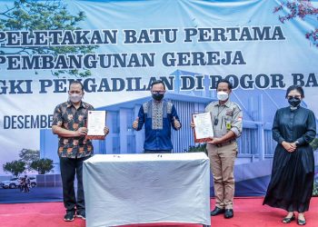 Gereja GKI Pengadilan Mulai Dibangun, Bima Arya Ajak Kuatkan Toleransi