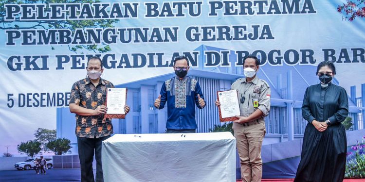 Gereja GKI Pengadilan Mulai Dibangun, Bima Arya Ajak Kuatkan Toleransi
