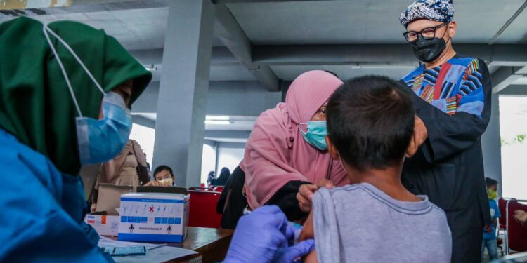 Vaksinasi Covid-19 di Kota Bogor Capai 100,04 Persen