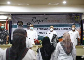 Evaluasi Penanggulangan, Wabup Bersama PD Dorong Angka Kemiskinan