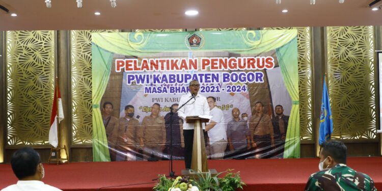 Wabup Bogor : Kedepankan Kode Etik Jurnalist Dalam Menjalankan Profesi Kewartawanan