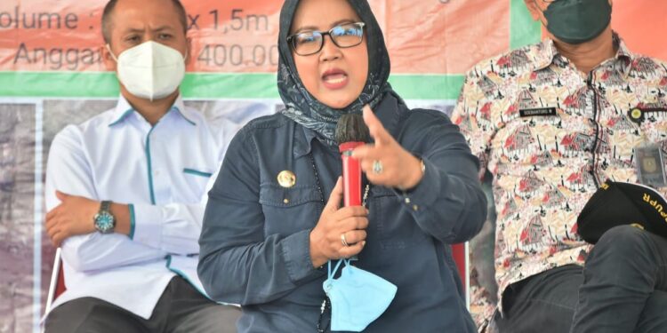 Ade Yasin Resmikan Huntap, Kades Wangunjaya Telah Hibahkan Lahannya